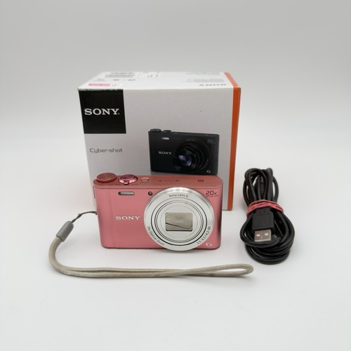 Sony cyber shot - dsc-wx350, rosa