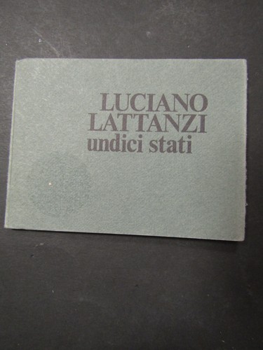 Lattanzi luciano undici - luciano.,