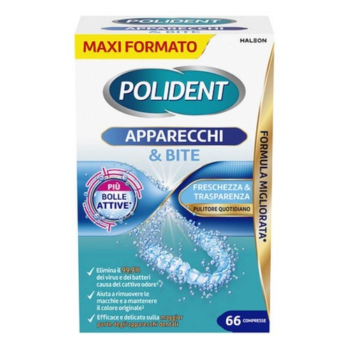 Polident apparecchi bite 66cpr - polident, apparecchi&bite
