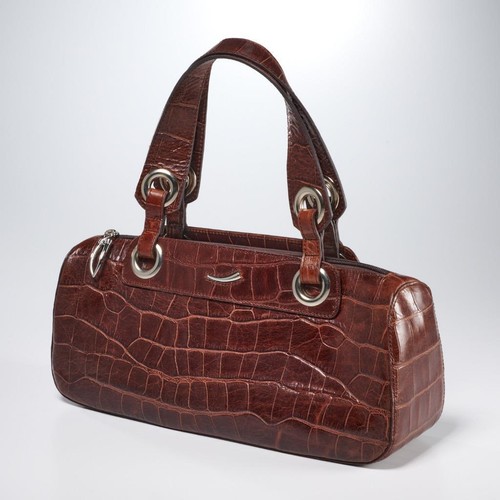 Borsa mano pelle goffrata - mano,