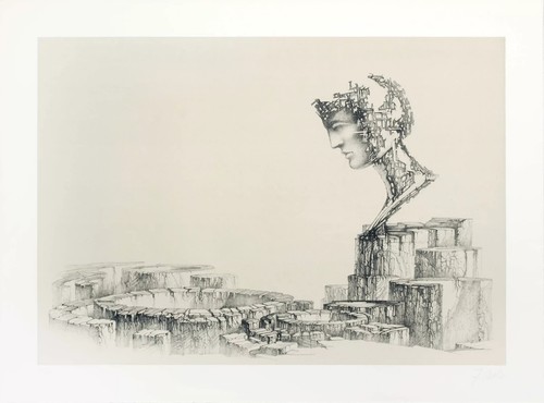 Fabrizio clerici litografia - fabrizio,