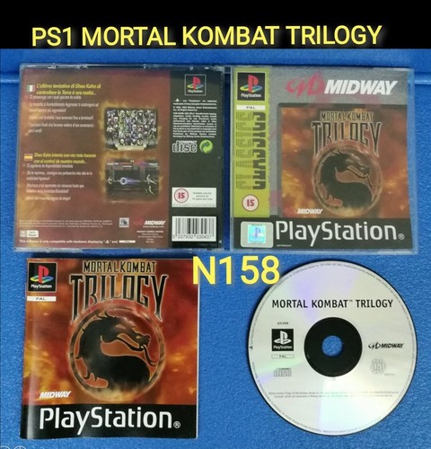 Ps1 mortal kombat trilogy - mortal,