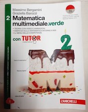 matematica multimediale verde 2 tutor = bergamini/barozzi 8808937429