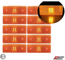 10 Pz LED 24V Arancione Ambra