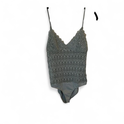 Body zara verde kaki - body,