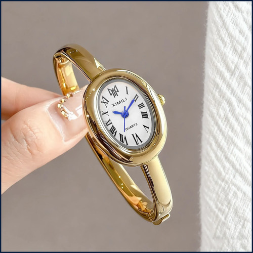 Elegante orologio ovale roma - ovale,
