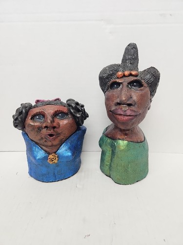 Set statue donna - statue, nere
