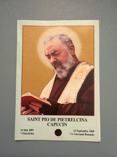 Santino reliquia san - santino, pio