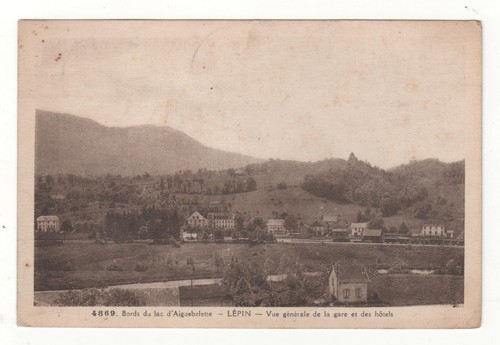 Cpa lépin vue de - cpa,