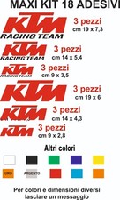 adesivi ktm  vinile