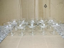 Set 10 Bicchieri Di Vetro Vintage Pubblicitari Aperitivo Rosso Antico Come Nuovi