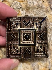 Splendida scatola portapillole smaltata scintillante Michael Hero perfetta per una scatola portapillole fantasia