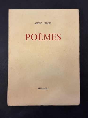 André lebois envoi à - lebois,