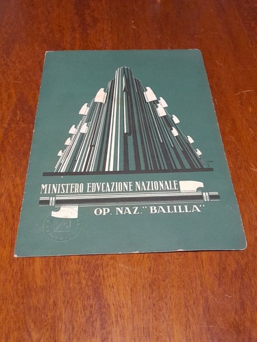 Opera nazionale balilla - balilla,