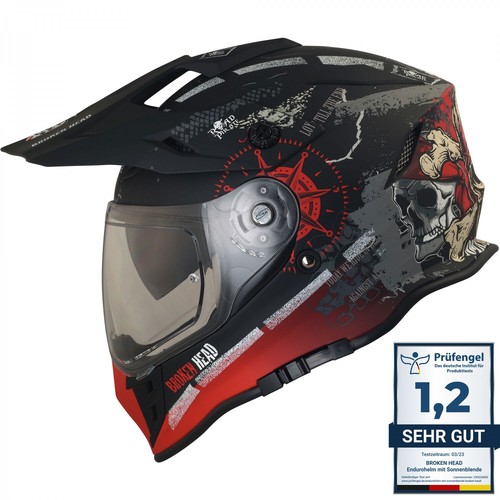 Casco enduro broken head - casco,