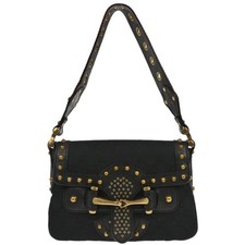 Borsa a mano Gucci nera GG