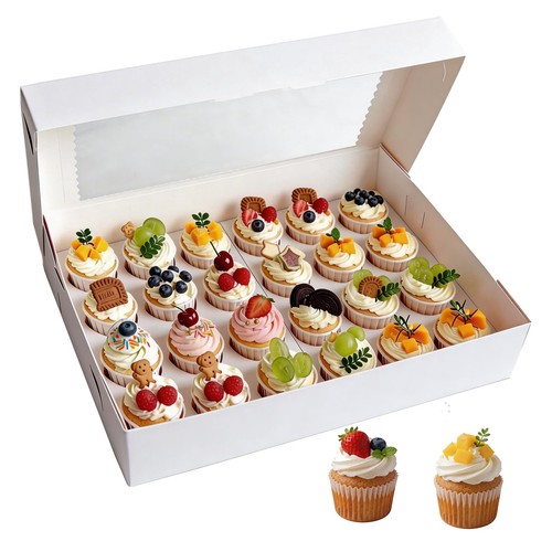 Mini cupcake box confezione - cupcake,