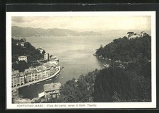 Cartolina Portofino Mare, Vista del porto, verso il Golfo Tigullio 