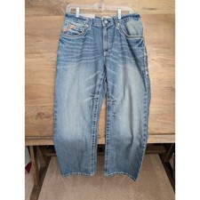 Ariat Jeans Uomo 33/30 Blu