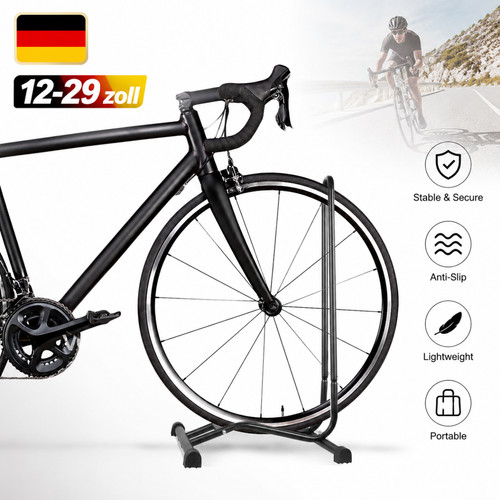 Cavalletto bici metallo nero - metallo,
