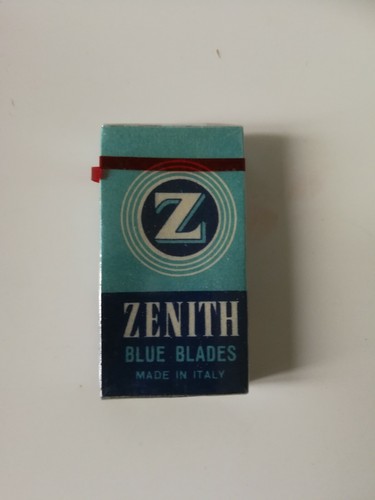 Zenith blue shaving blades - zenith,
