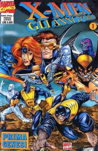 Men gli anni oro 01 - d'oro, marvel