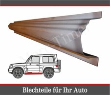 Hyundai Galloper 91-98 3 porte lamiera di riparazione minigonne laterali sinistra lato guida