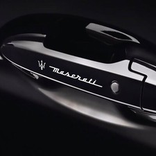 8 PZ Adesivi Replica Decals Maniglie Compatibili per Maserati Tuning Sticker 01