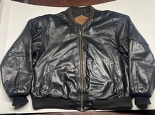 Giubbotto Bomber Pelle Vintage