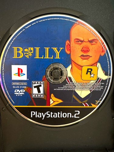 Bully ps2 testato solo disco - bully,