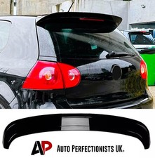 Spoiler tetto posteriore nero lucido VW Golf MK5 GTI R R32 kit corpo ala labbro 3-08