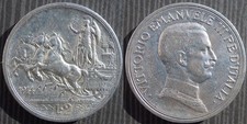 ITALY  # 2 lire 1914 -