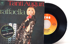 RAFAELLE CARRA' - tanti auguri / amoa    -VINILE- 45 GIRI  OTTIMO