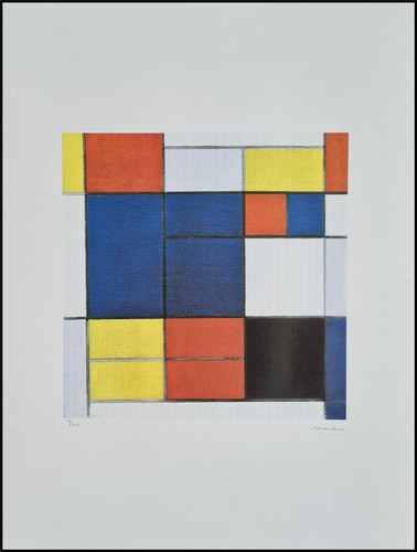 Piet mondrian composizione - *,