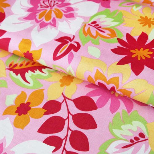 Tessuto cotone xxl - "xxl, fiori