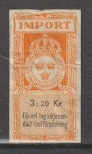 Svezia Scamosciato Francobollo