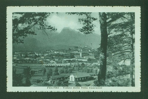 Feltre veduta dalla - (bl), villa
