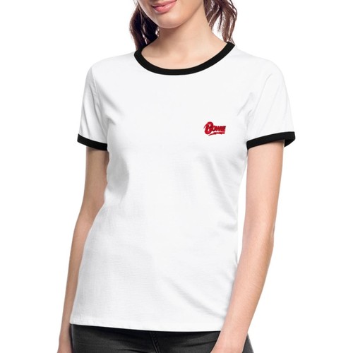 Shirt donna david bowie logo - t-shirt,