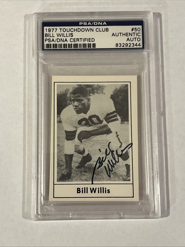 Bill willis touchdown club - bill,