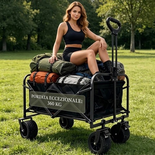 Carrello gigante xxl 200 litri - xxl,