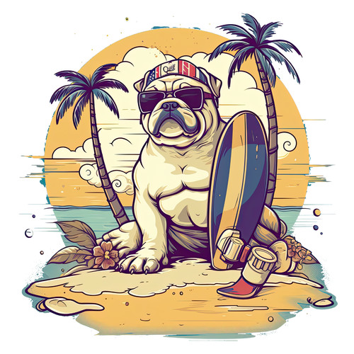 Adesivi auto bulldog - auto,