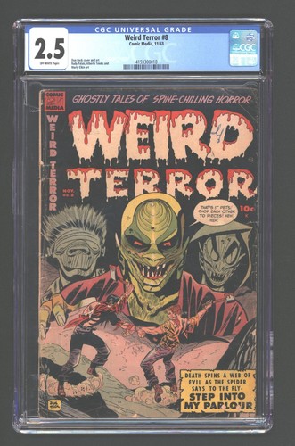 Weird terror cgc 5 pagine - terror,