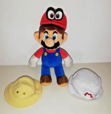 Peluche ufficiale Super Mario Odyssey con cappelli THINKGEEK Nintendo 2019 RARO