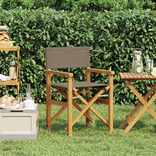 Sedia regista marrone e - marrone,