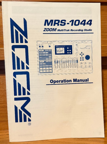 Zoom mrs 1044 multitrak - zoom,
