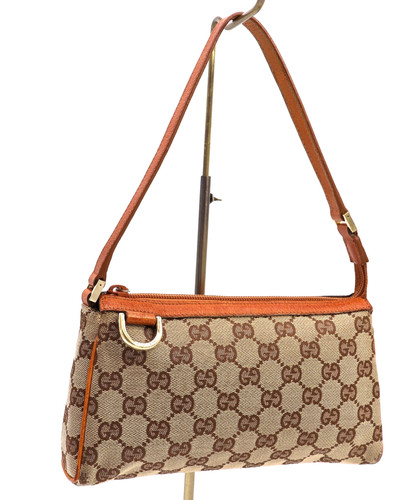 Gucci borsa mano in tela - gg,