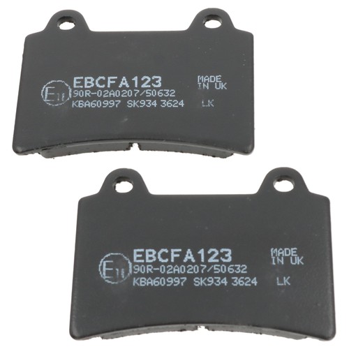 Pastiglie freno ebc fa123 per - pastiglie,