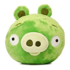 Peluche maiale verde Angry