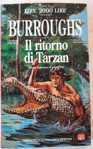 Libro ritorno tarzan - libro, di