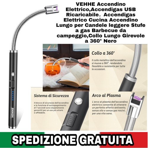 Accendino elettrico accendigas - accendino, elettrico,accendigas